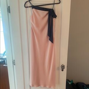 Lauren Ralph Lauren One Shoulder Dress - Pink and Black